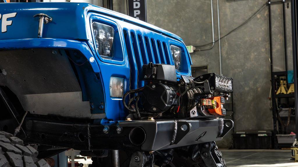 Artec Wrangler YJ TJ LJ Front Bumper without Stinger