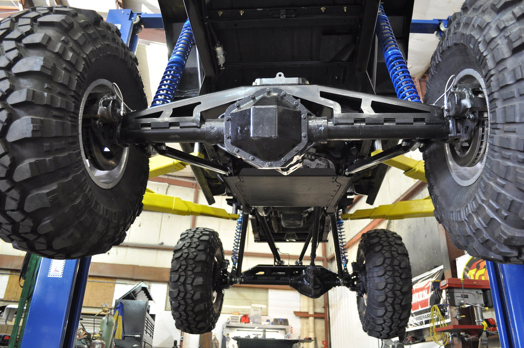 Sistema de deslizamiento con montaje de suspensión de 4 enlaces para Jeep YJ