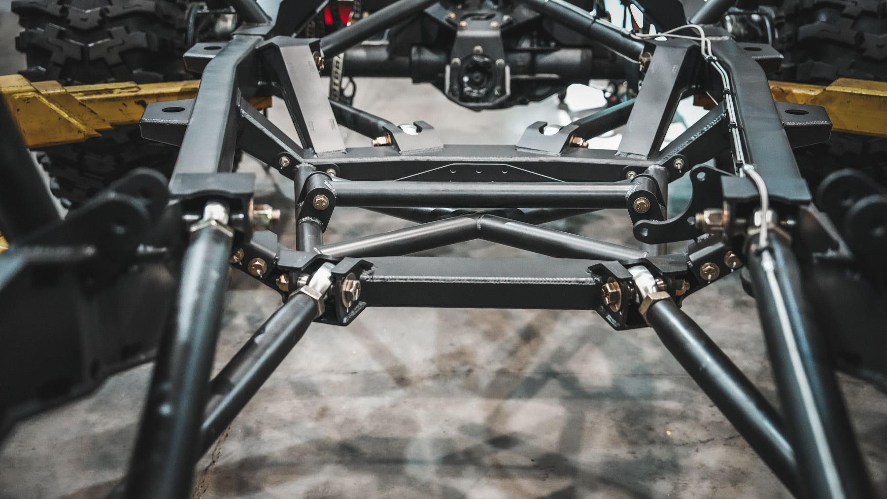 Sistema de Montaje de Suspensión de 4 Brazos con Doble Triangulación para Jeep YJ/TJ/LJ