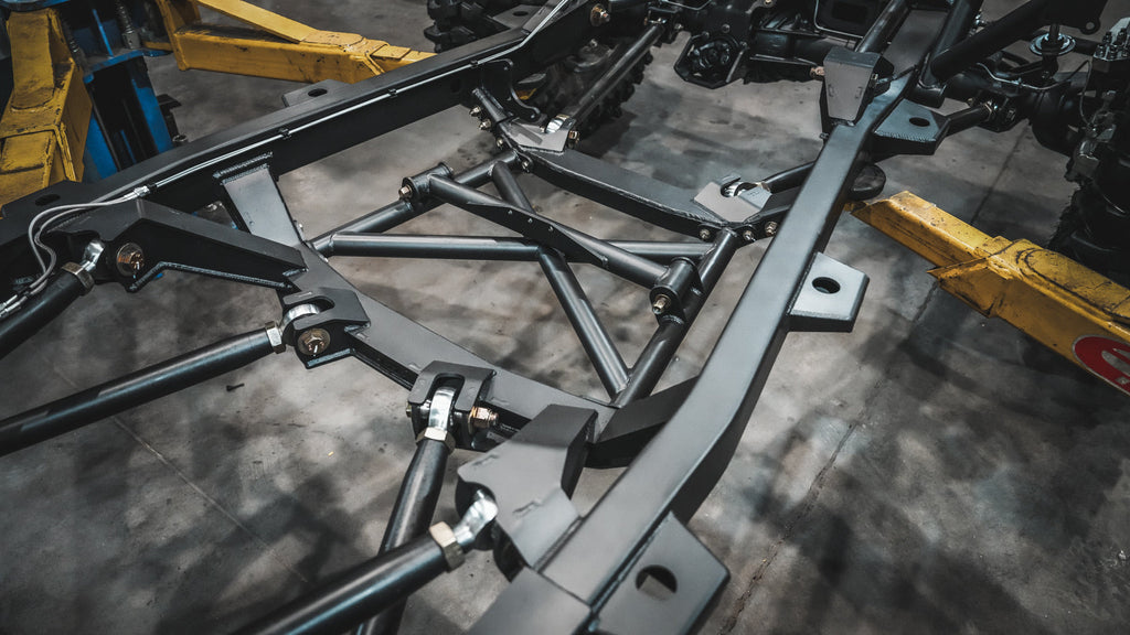 Sistema de Montaje de Suspensión de 4 Brazos con Doble Triangulación para Jeep YJ/TJ/LJ