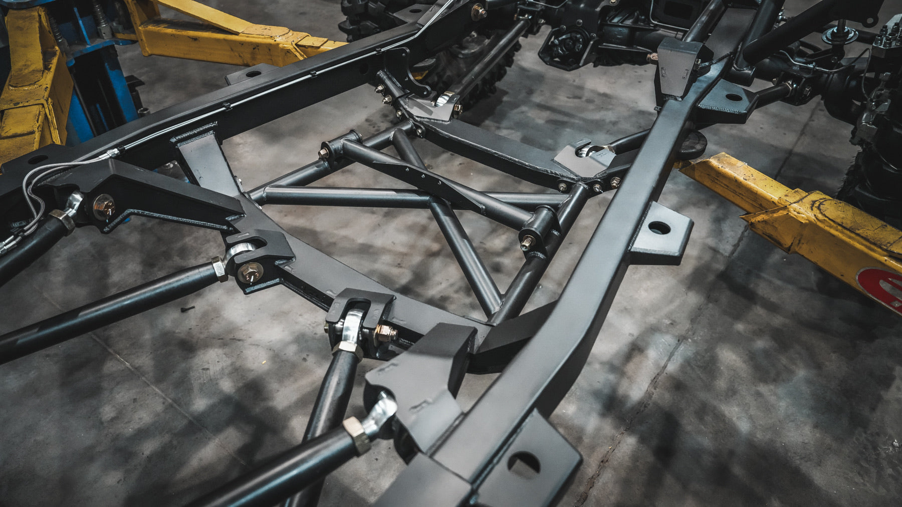 Sistema de Montaje de Suspensión de 4 Brazos con Doble Triangulación para Jeep YJ/TJ/LJ