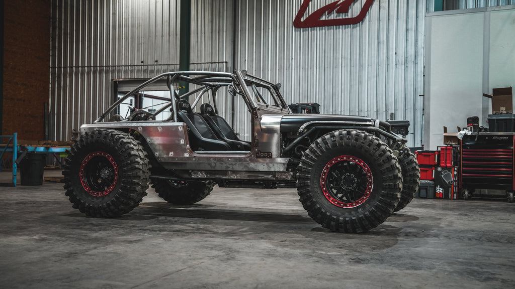 Protectores de umbral de aluminio de 15" para Jeep YJ