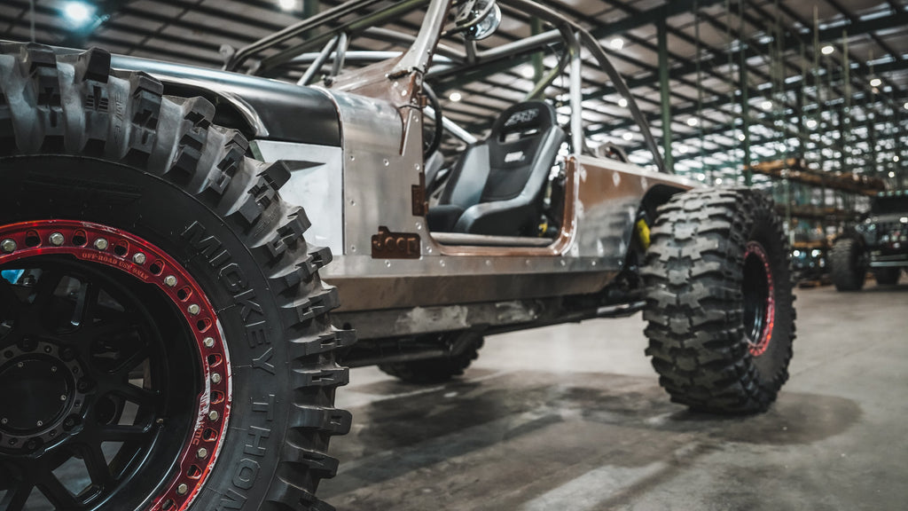 Protectores de umbral de aluminio de 15" para Jeep YJ