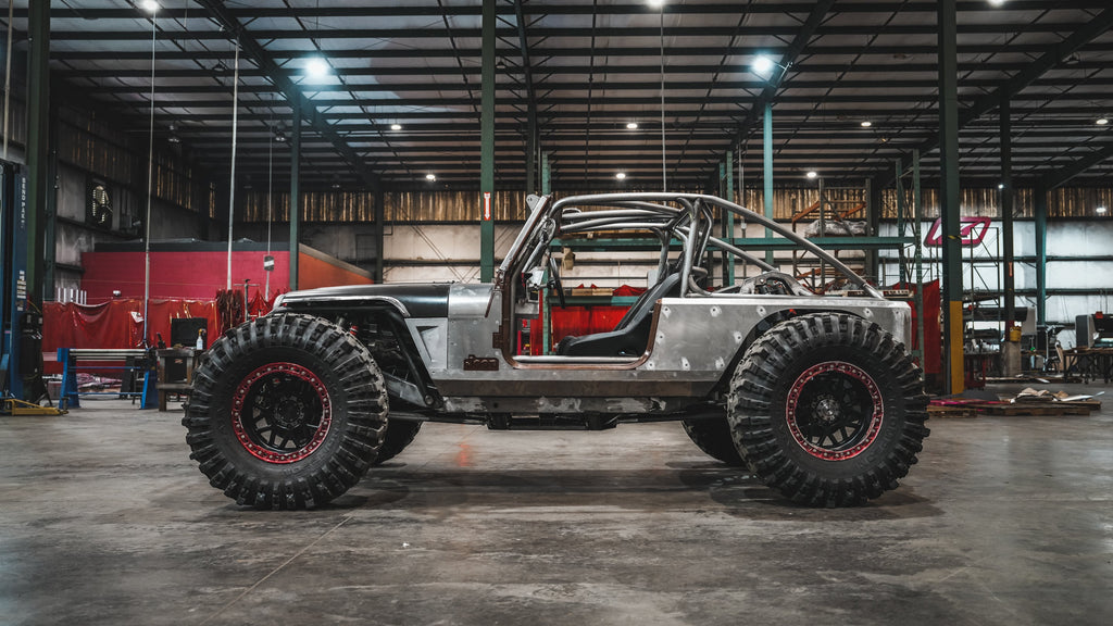 Protectores de umbral de aluminio de 15" para Jeep YJ