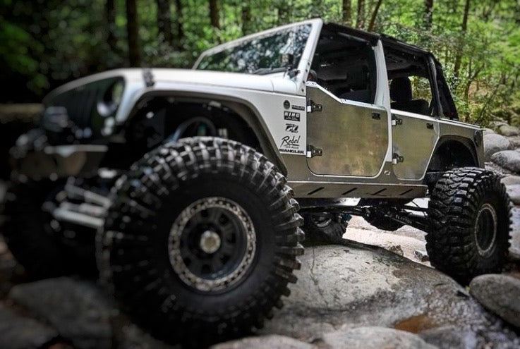 Medias Puertas Delanteras de Aluminio para Jeep JK