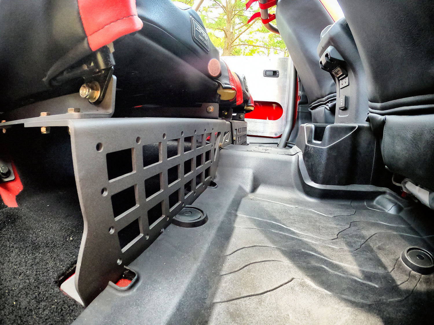 Soportes de asiento trasero para Jeep JLU y Jeep JKU
