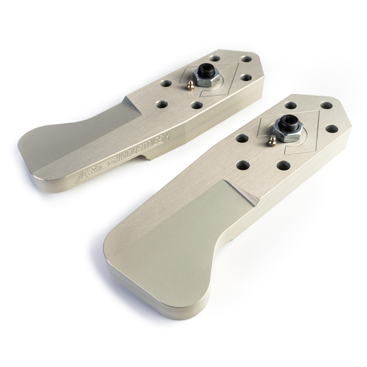 Artec ALUMINUM Ultimate 60 High Steer Arms - Pair 6 bolt with Keyway