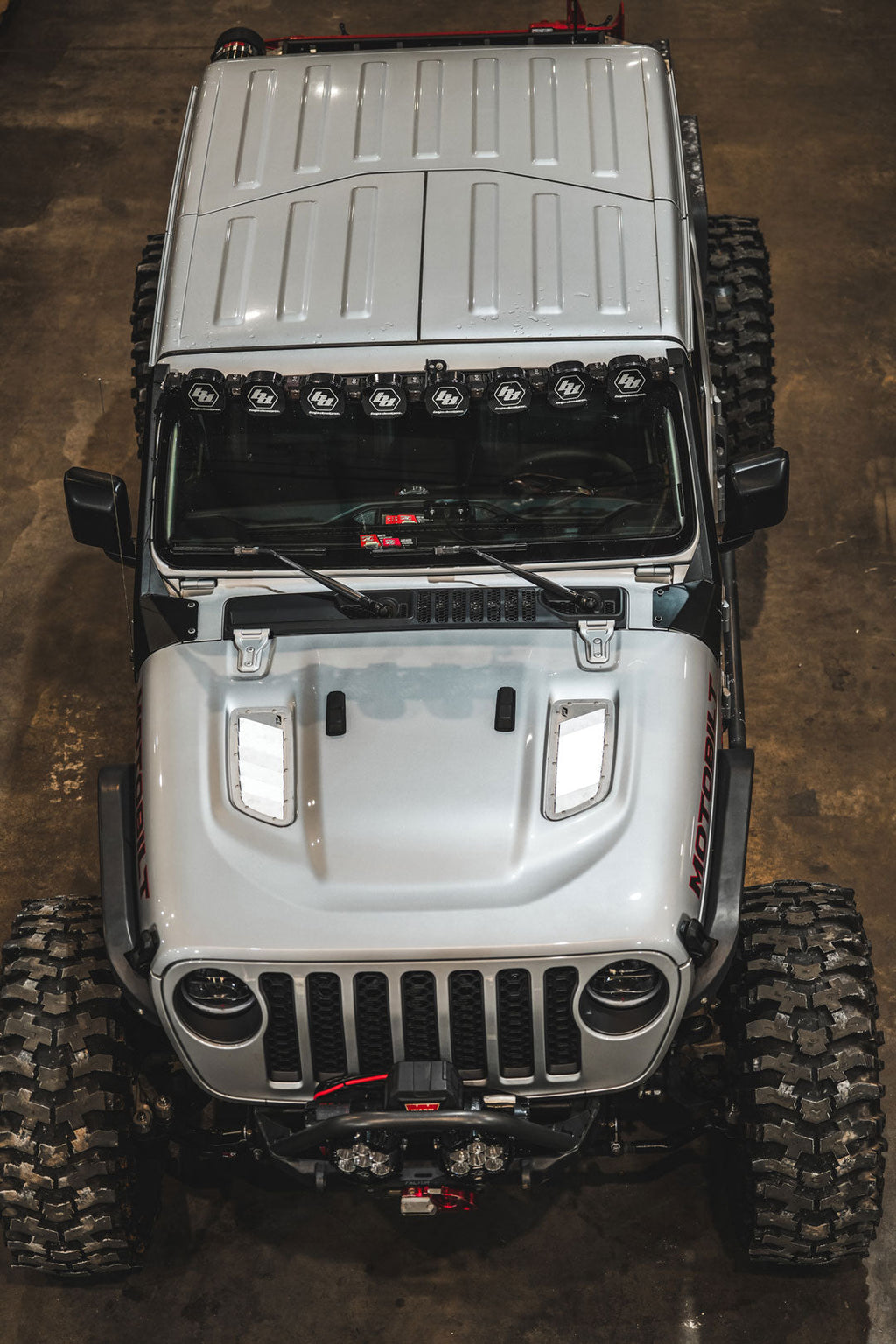 Kit de ventilación de capó para Jeep Rubicon JL/JLU/JT