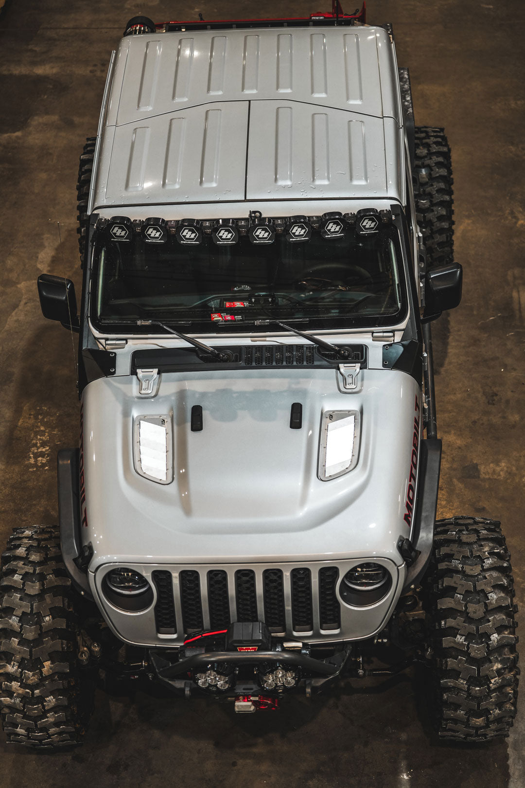 Kit de ventilación de capó para Jeep Rubicon JL/JLU/JT