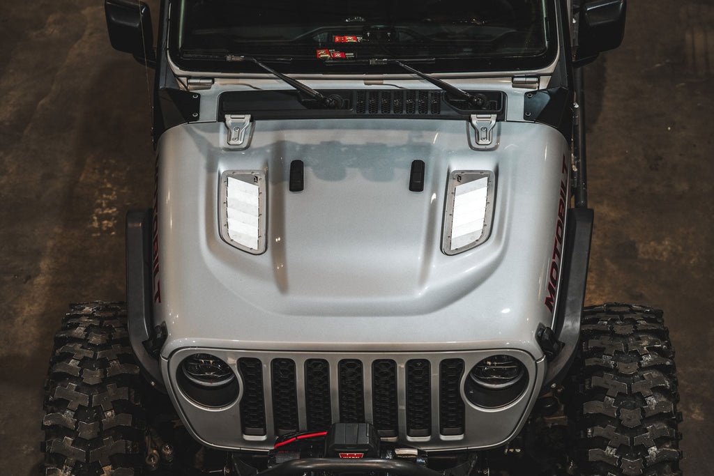 Kit de ventilación de capó para Jeep Rubicon JL/JLU/JT