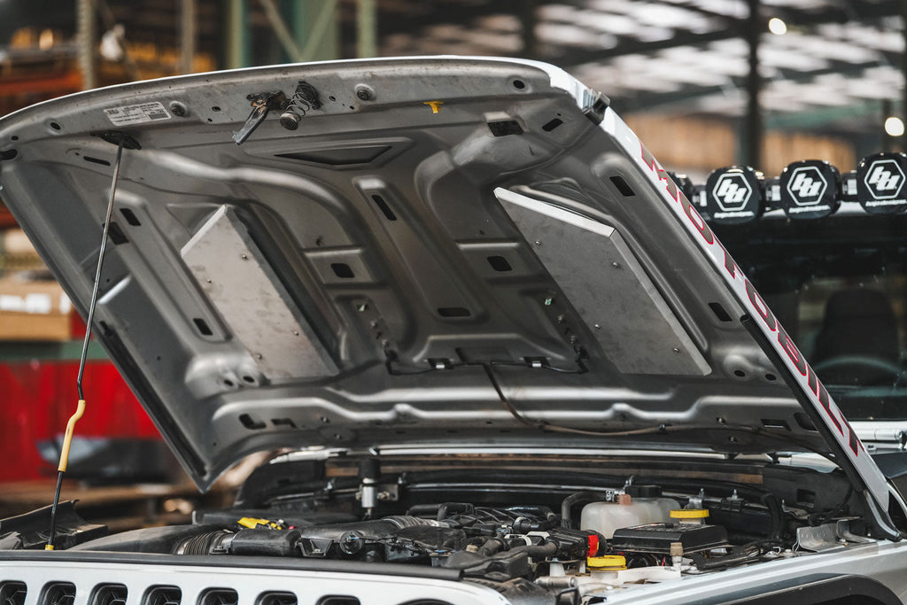 Kit de ventilación de capó para Jeep Rubicon JL/JLU/JT