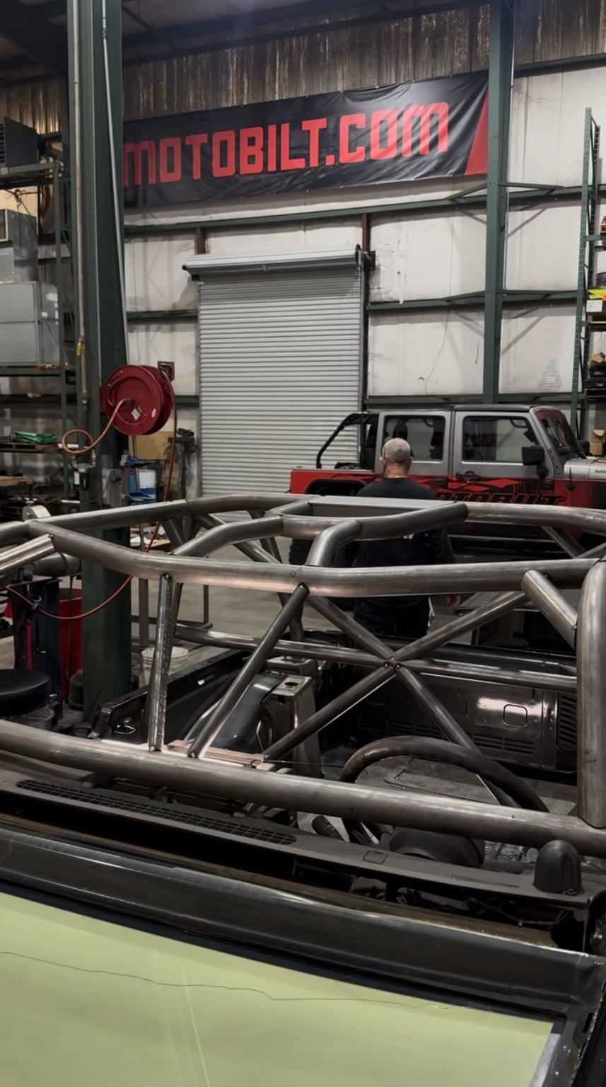 Sistema antivuelco Fastback para Jeep Wrangler JK de 2 puertas