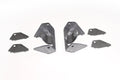 Kit de montaje de amortiguador doble inferior Dana 60 Super Duty