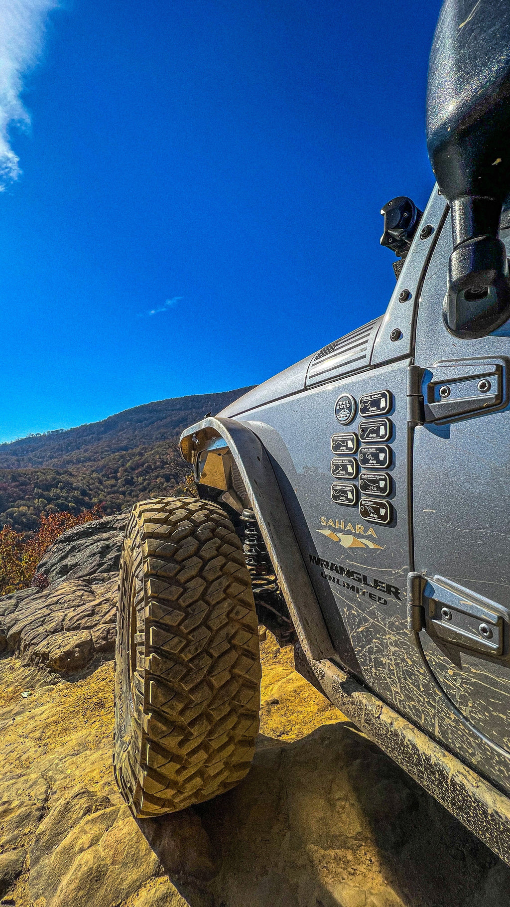 Guardabarros delanteros Hatchet Highline para Jeep JK/JKU - Aluminio