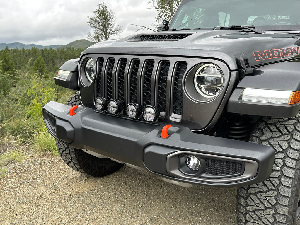 Artec Wrangler JL Gladiator JT Front Bumper Light Bridge Mount