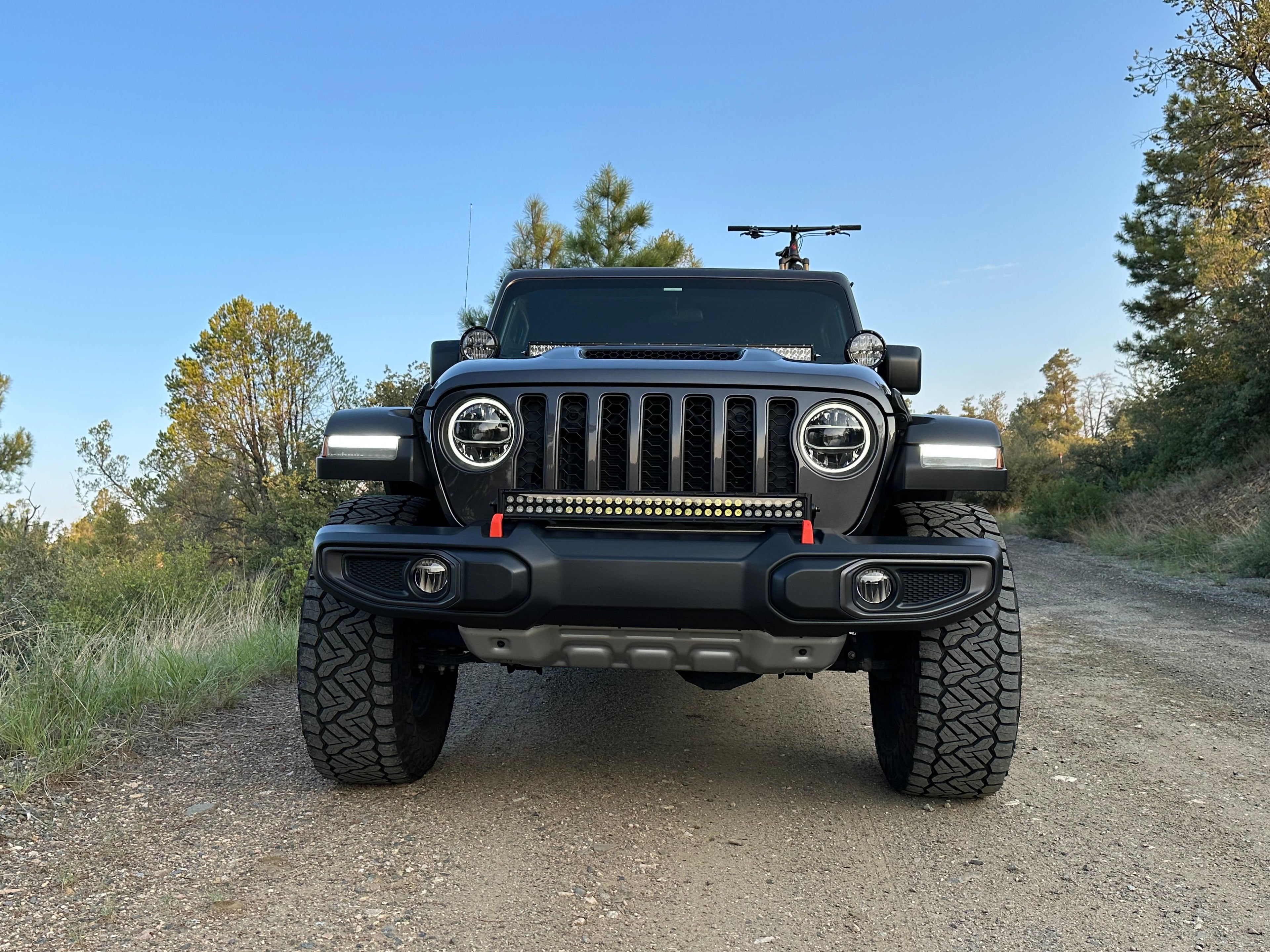 Artec Jeep Wrangler JL Gladiator JT 40in 392 & MOJAVE HOOD LIGHT MOUNT
