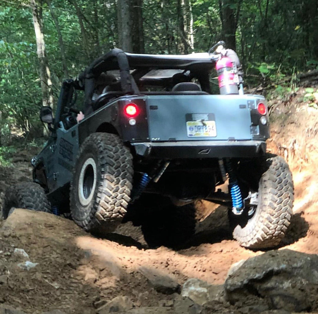 Motobilt Jeep Wrangler JK / JKU Hatchet Frame Chop Rear Bumper and Cross member