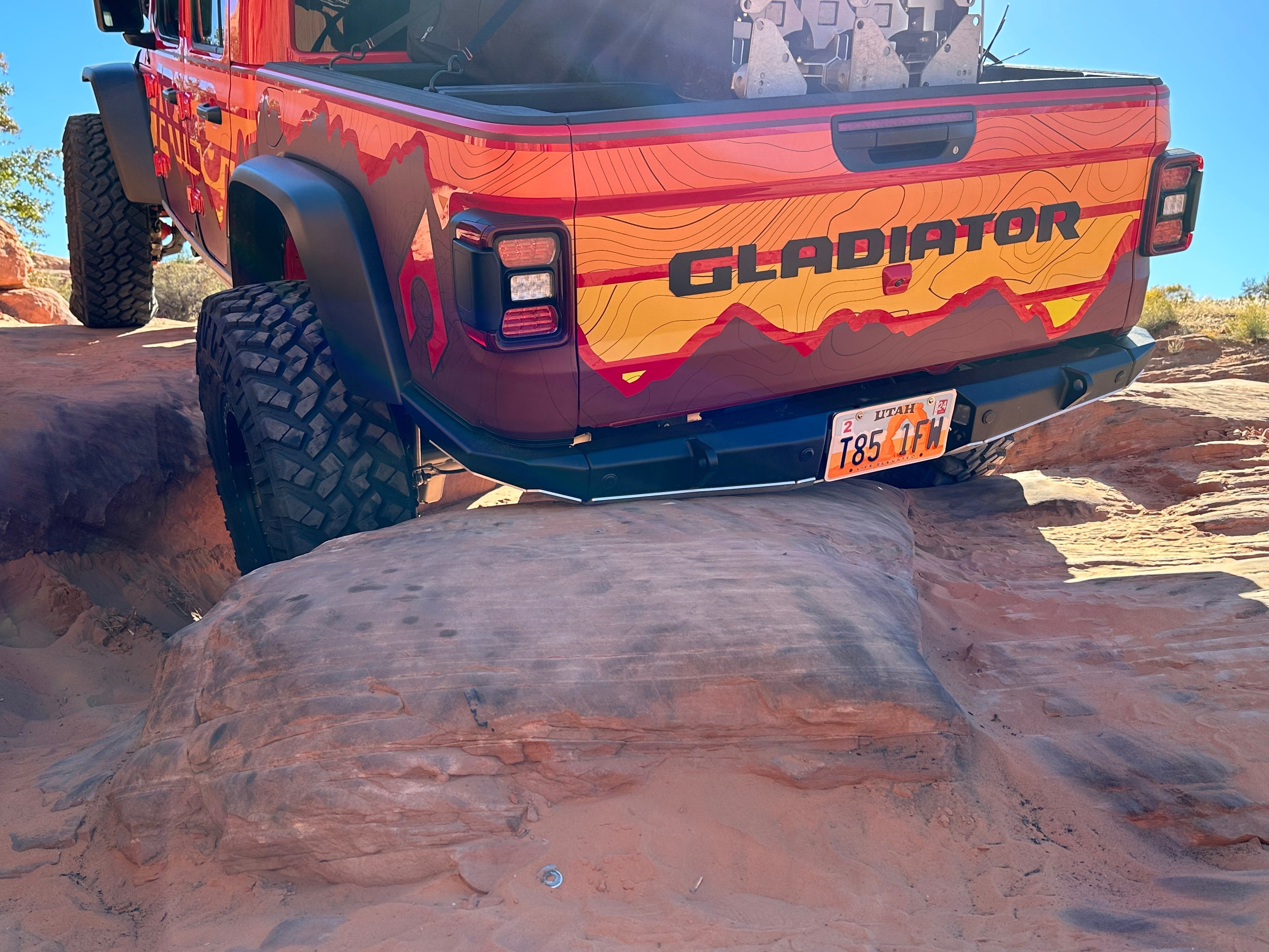 Artec Jeep Gladiator JT HIGH CLEARANCE COMP REAR BUMPER