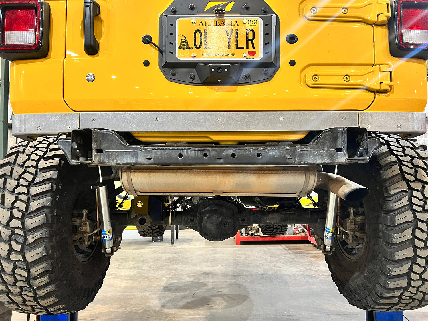 Motobilt Jeep Wrangler JL Rear Lower Corner Armor