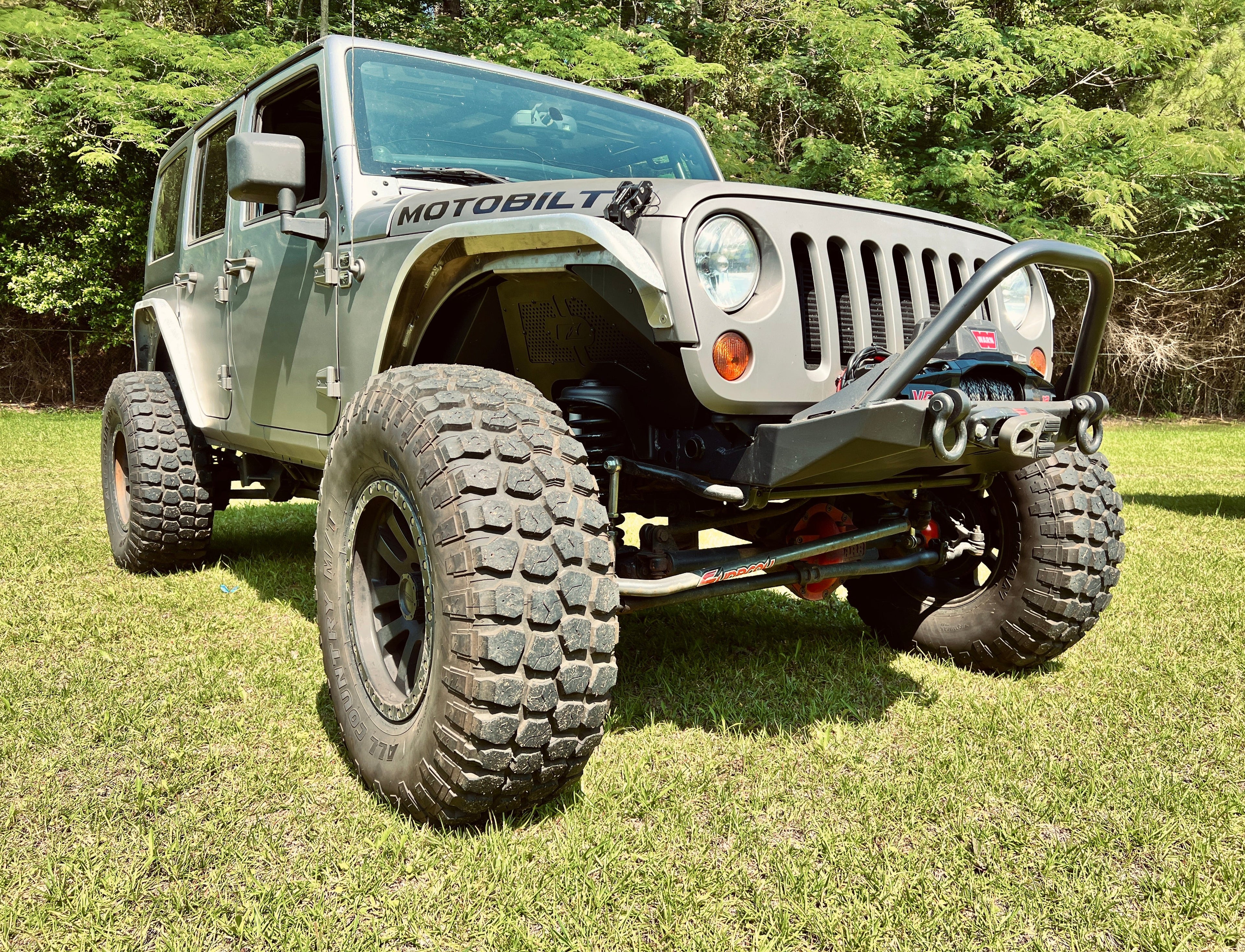 Hatchet High Line Rear Fenders for Jeep JK/JKU -Aluminum