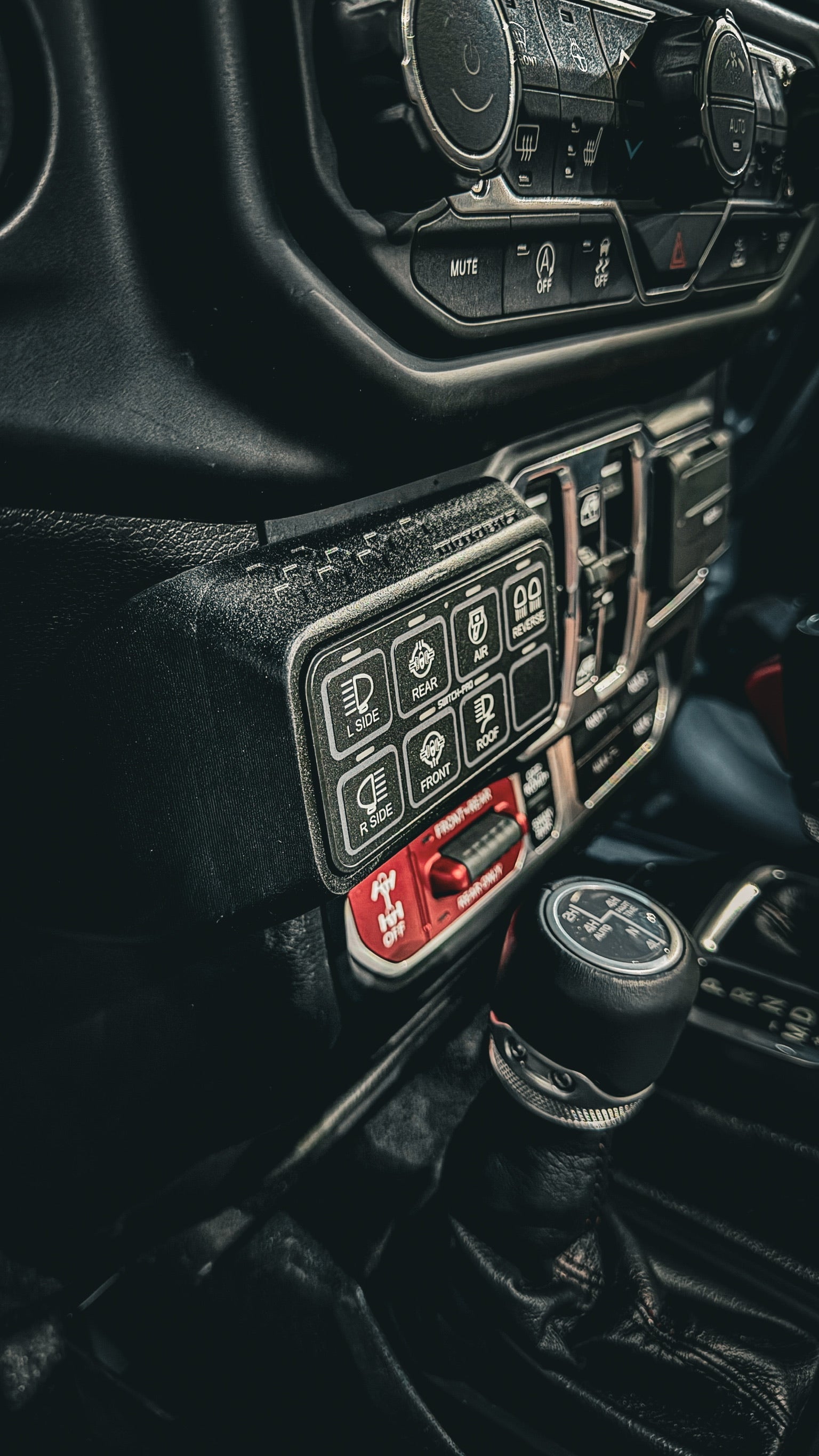 Soporte para tablero para Switch-Pros El soporte se ajusta a Jeep JL/JLU/JT