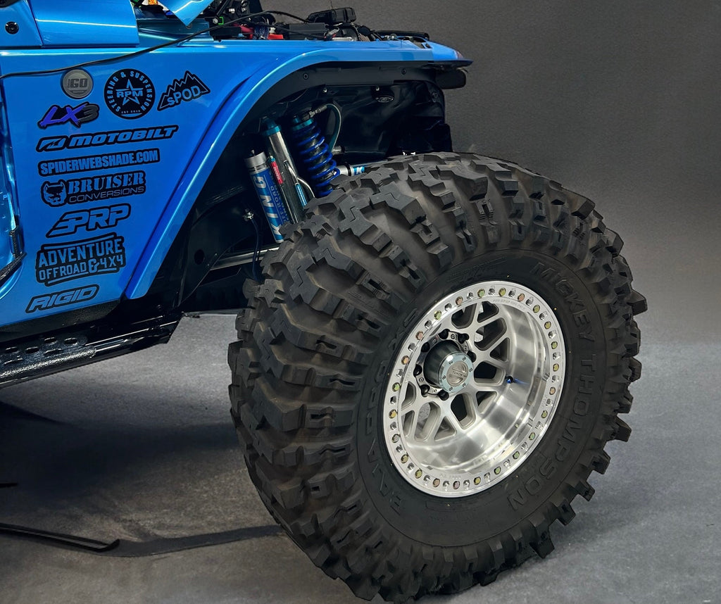 Guardabarros delanteros Hatchet Highline para Jeep JK/JKU - Aluminio