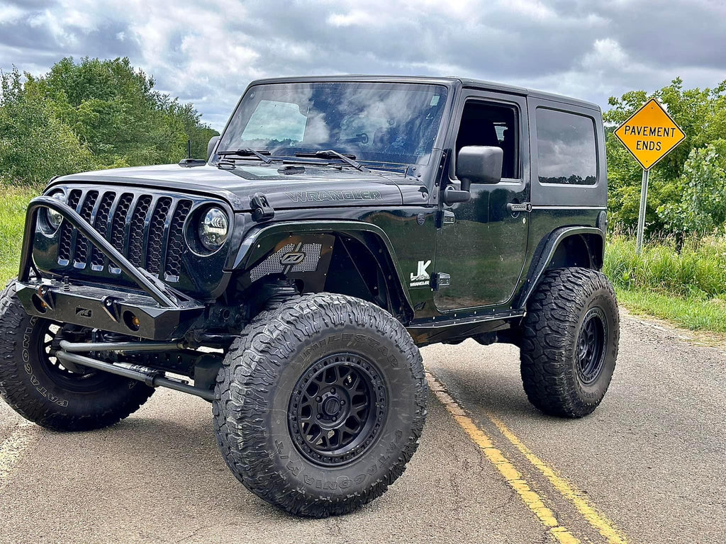 Crusher Rocker Guards w/ Step for Jeep JK 2 Door