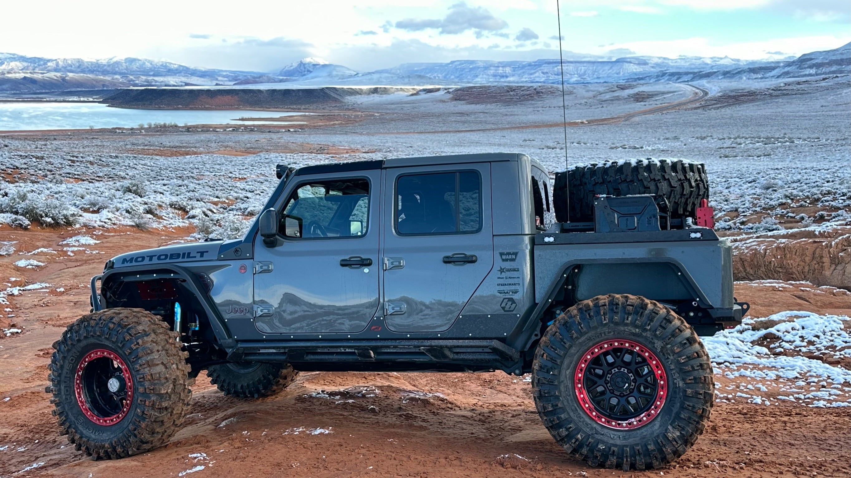 Protectores de balancines montados en el chasis para Jeep JT Gladiator