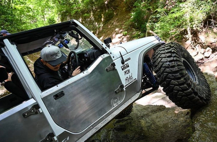 Medias Puertas Delanteras de Aluminio para Jeep JK
