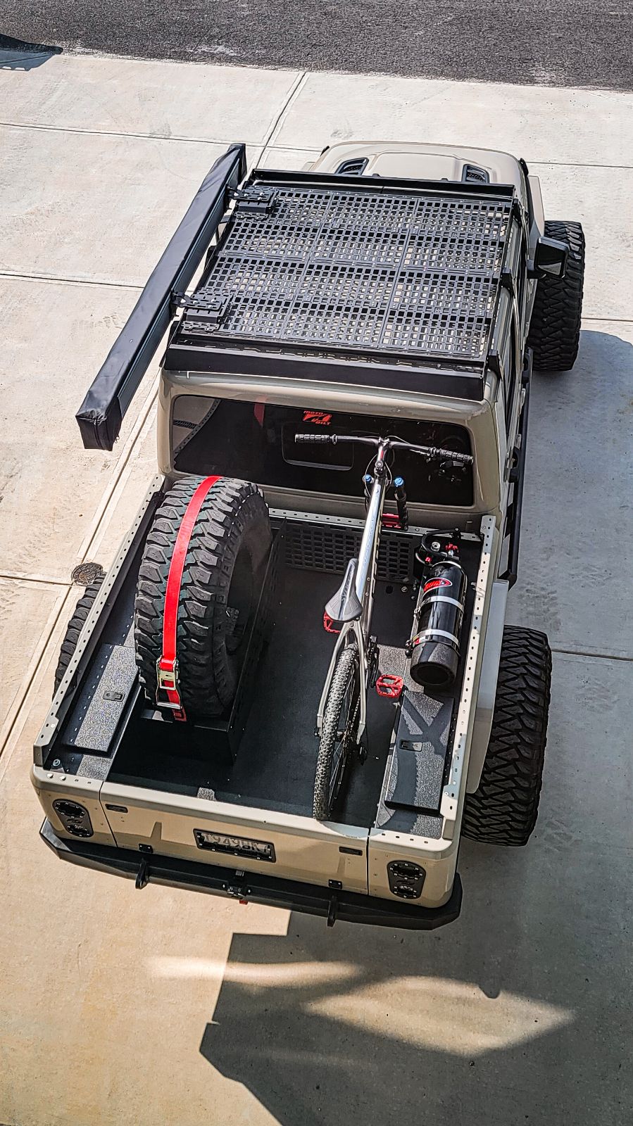 Techo completo con portaequipajes para Jeep JT Gladiator