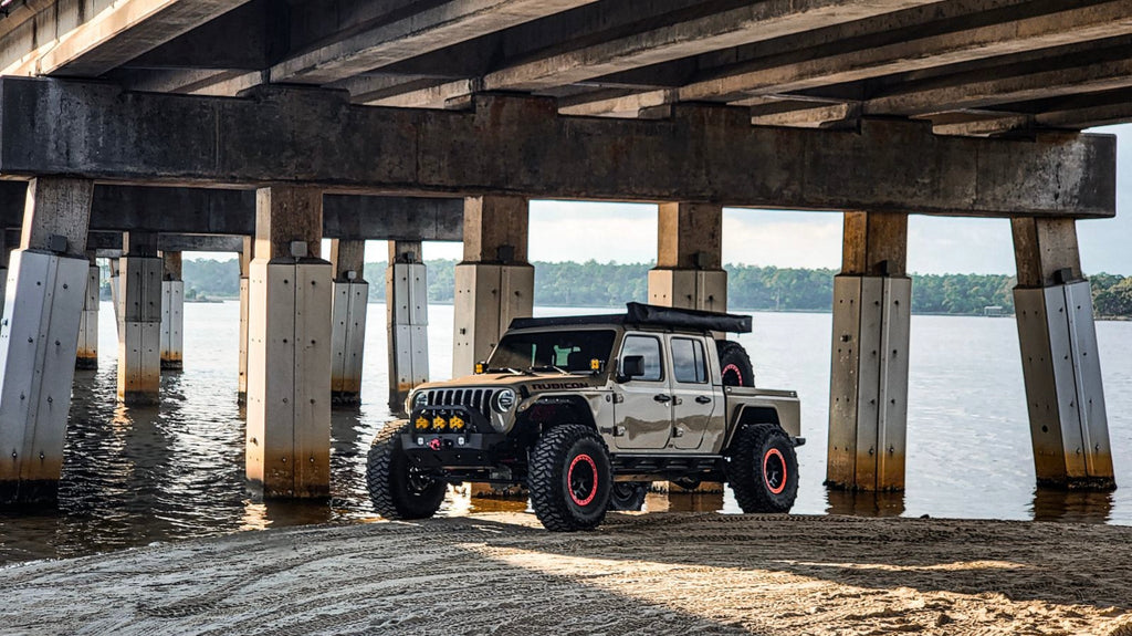 Techo completo con portaequipajes para Jeep JT Gladiator