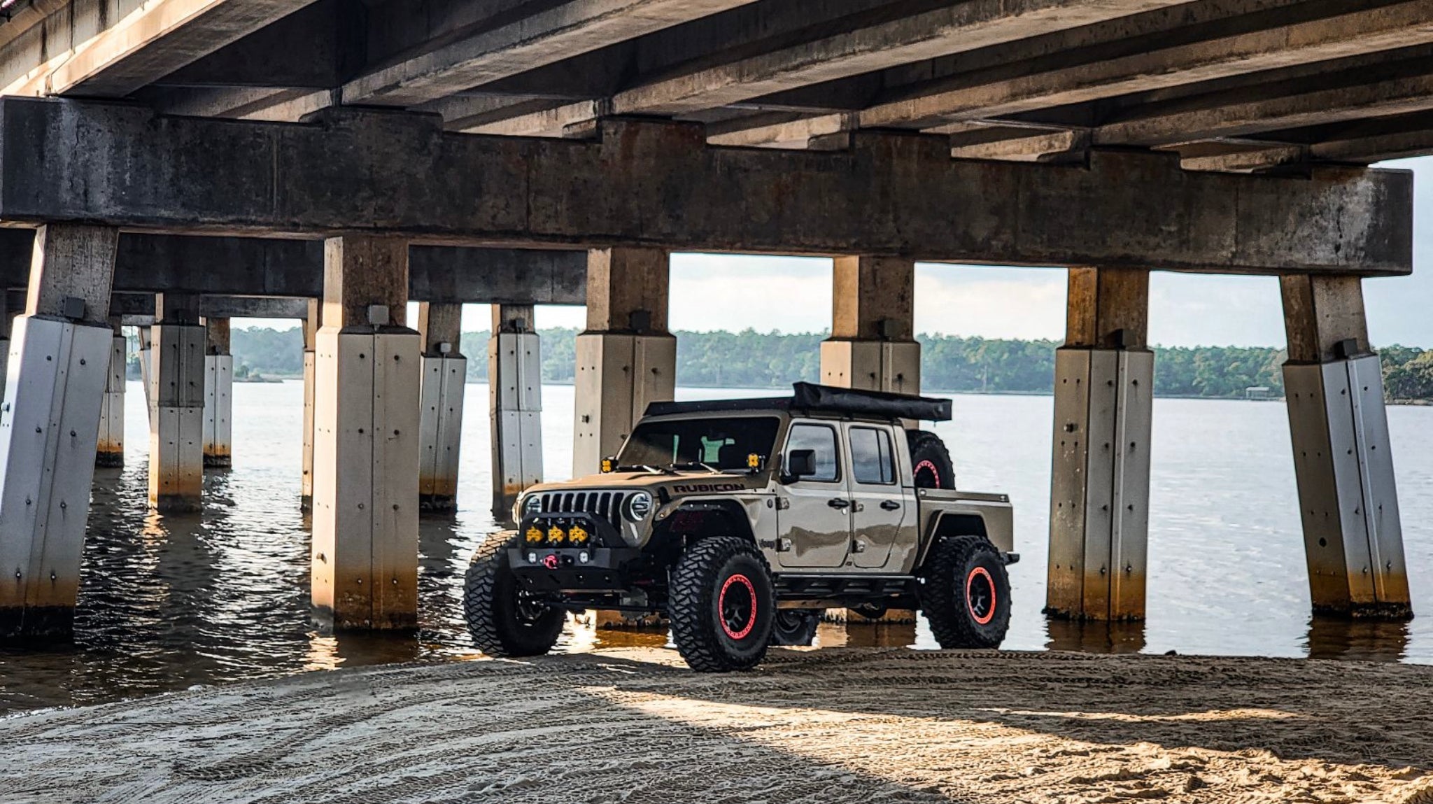 Techo completo con portaequipajes para Jeep JT Gladiator