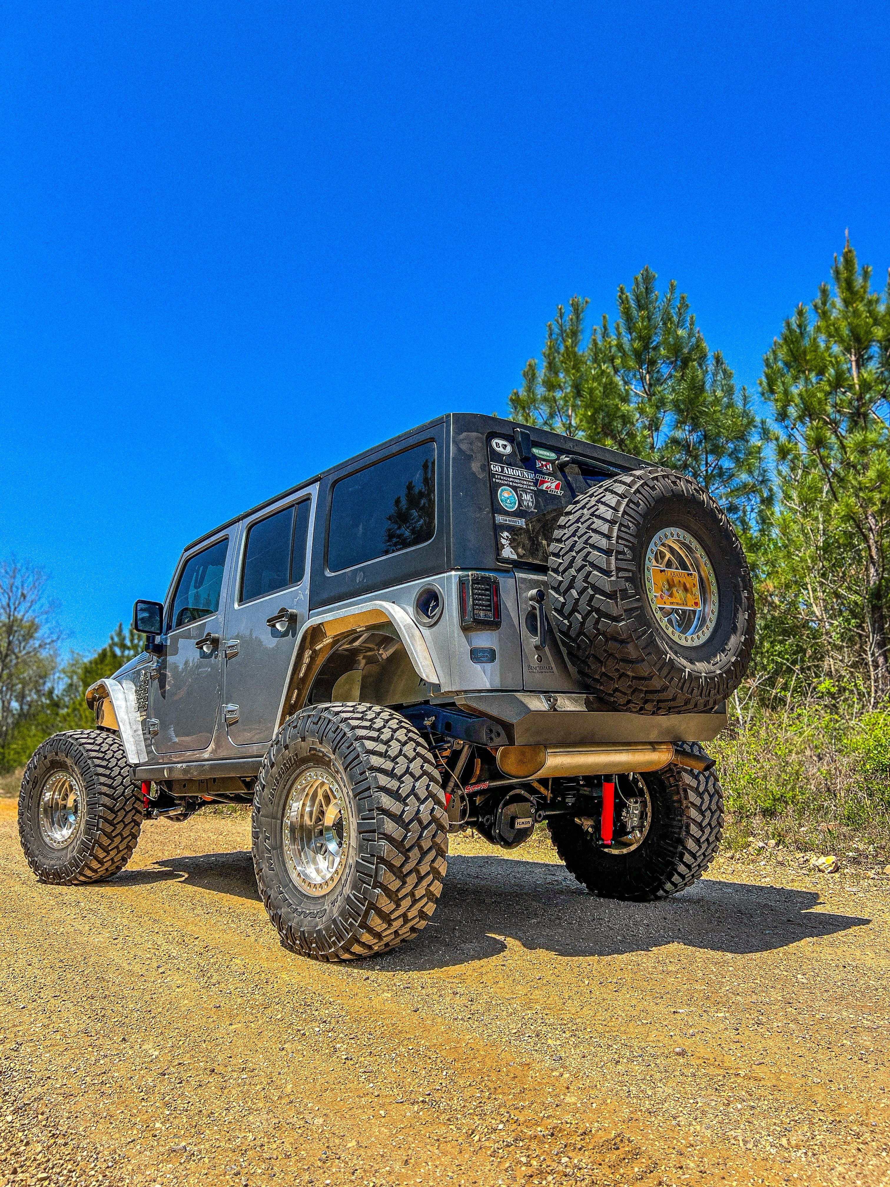 Hatchet High Line Rear Fenders for Jeep JK/JKU -Aluminum