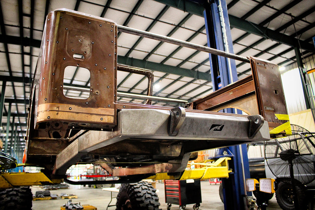 Motobilt Jeep Wrangler YJ 15" Stretch Back Half Frame Kit