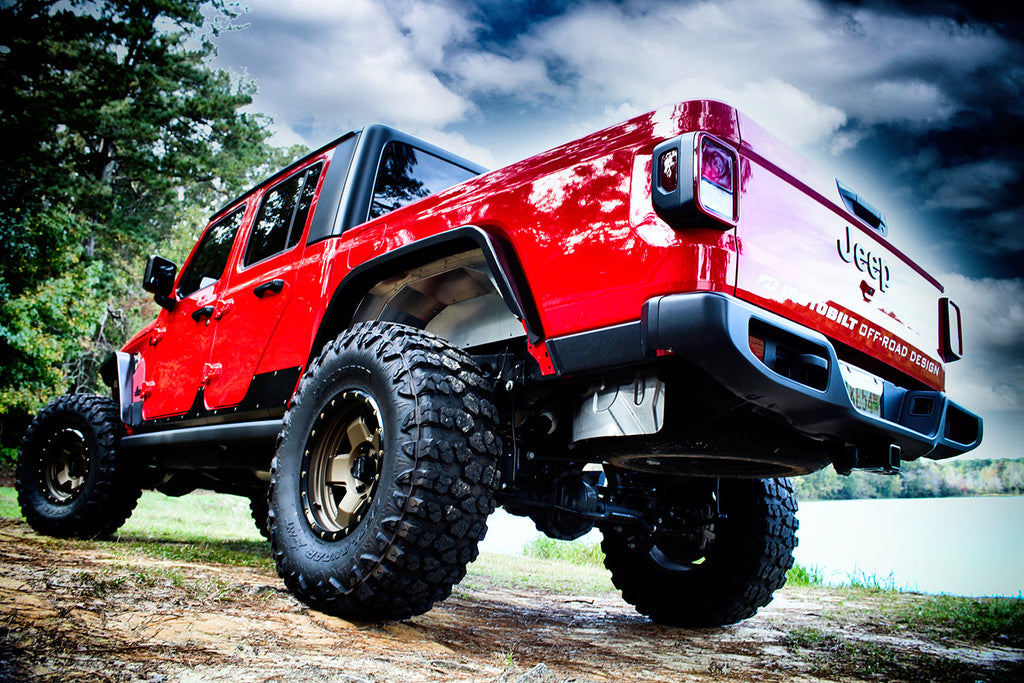 Crusher Rear Fender Flares for Jeep JT Gladiator - Steel