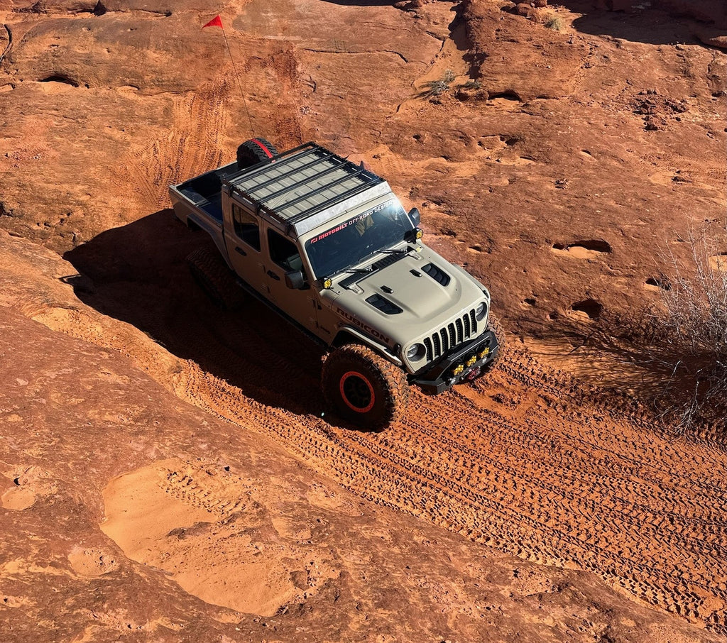 Techo completo con portaequipajes para Jeep JT Gladiator
