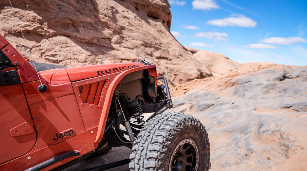 Louvered Side Vent Kit for Motobilt YJ/TJ Hatchet Fenders
