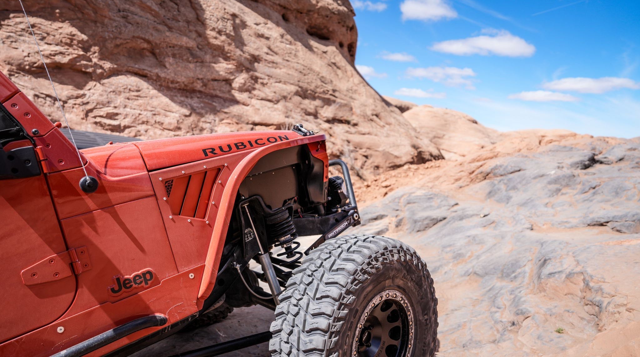 Louvered Side Vent Kit for Motobilt YJ/TJ Hatchet Fenders