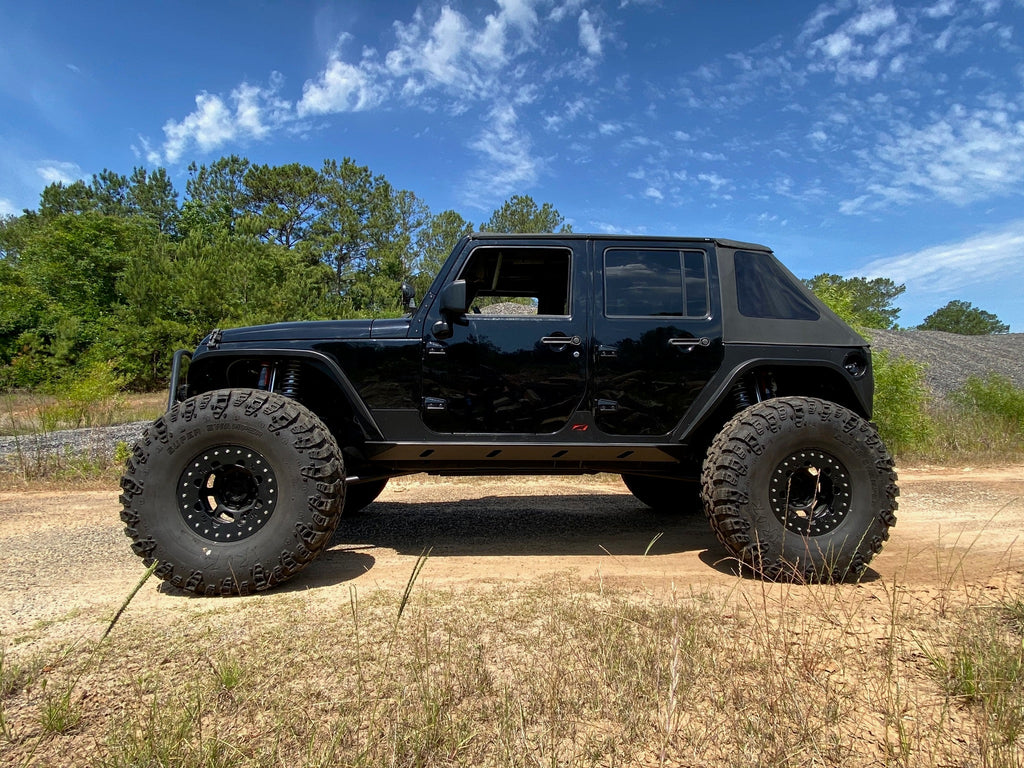 Crusher Rocker Guards w/ Step for Jeep JKU 4 Door