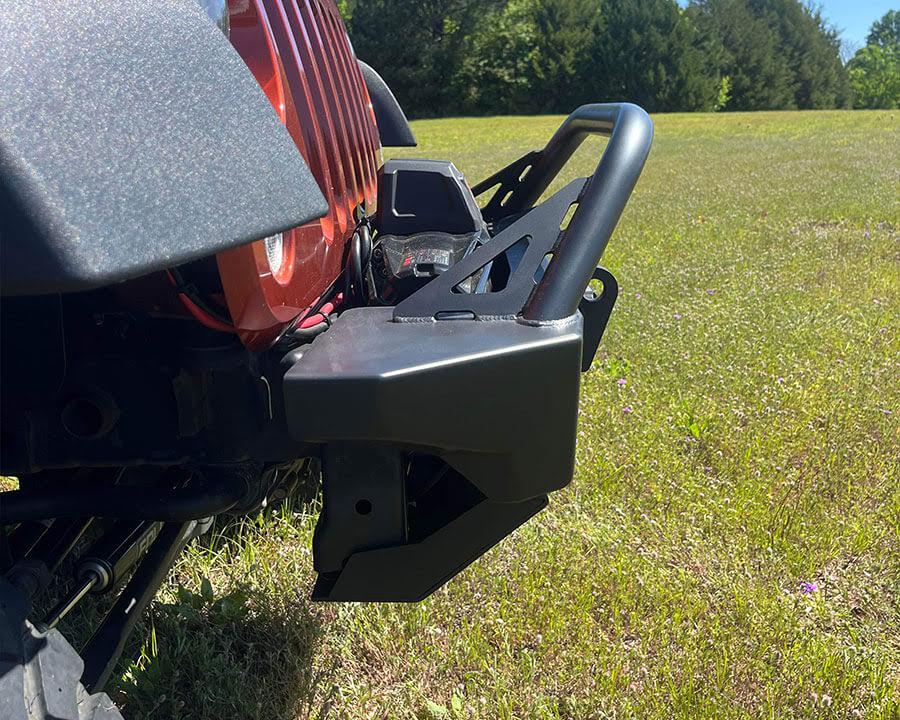 Motobilt Jeep Wrangler JK / JKU Crusher HD Front Bumper w/Tube Bull Bar