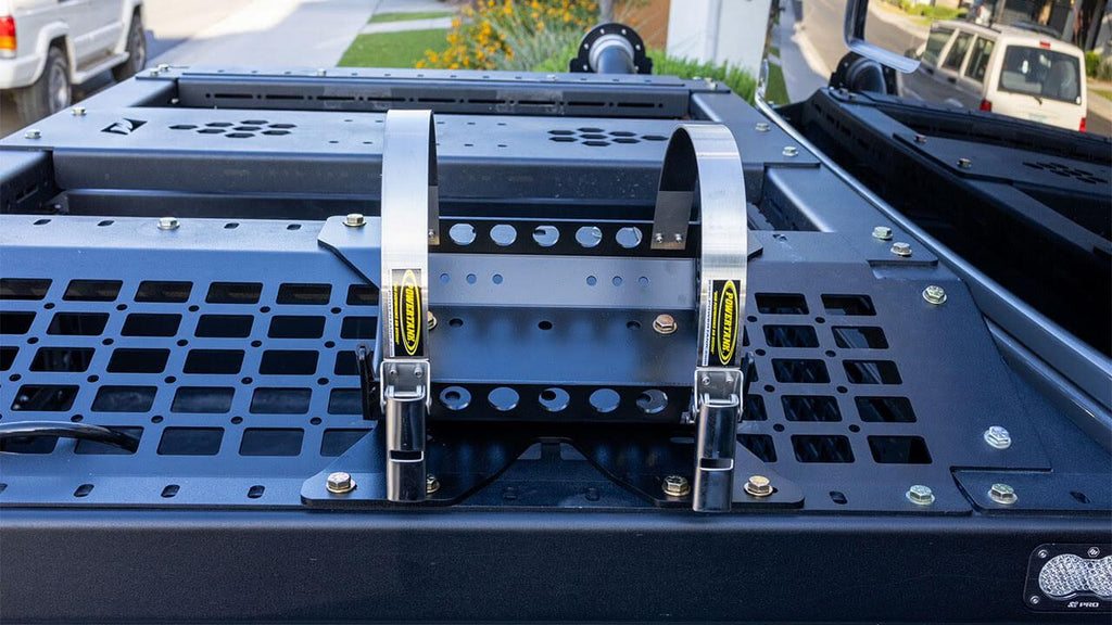 Motobilt Jeep Gladiator JT Mounting Bracket for Powertank for MB Bobbed Bed Tire Carrier Rack