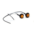 Luces LED de 3/4” Ámbar para Guardabarros/Marcador Lateral (Paquete de 2)