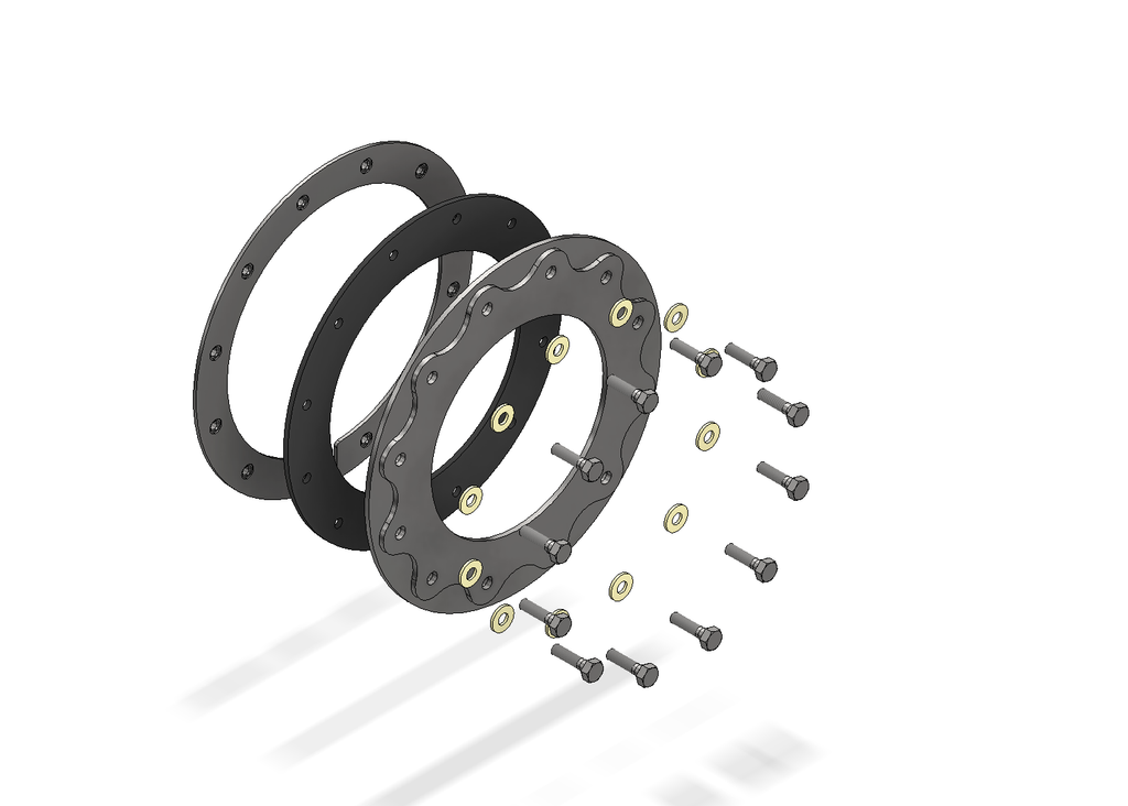 Kit de anillo de sujeción para bomba de combustible - compatible con Jeep TJ