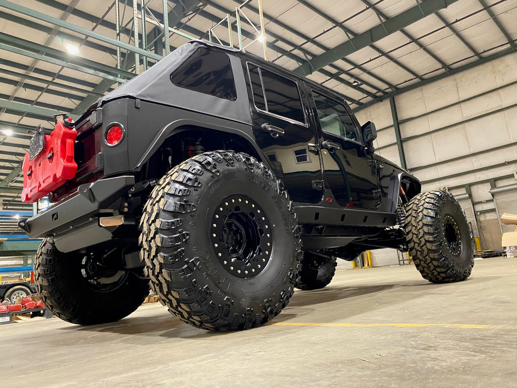 Motobilt Jeep Wrangler JK / JKU Hatchet Frame Chop Rear Bumper and Cross member
