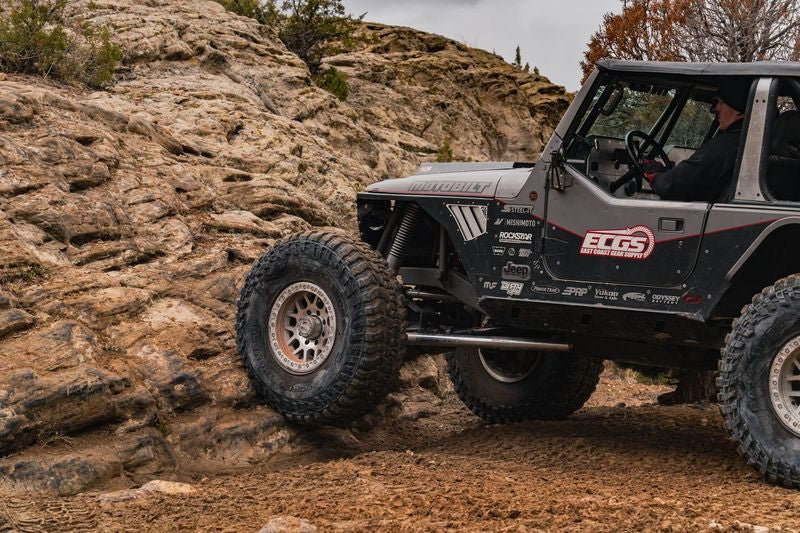 Guardabarros delanteros Hatchet High Line de 0" para Jeep TJ/LJ - Acero