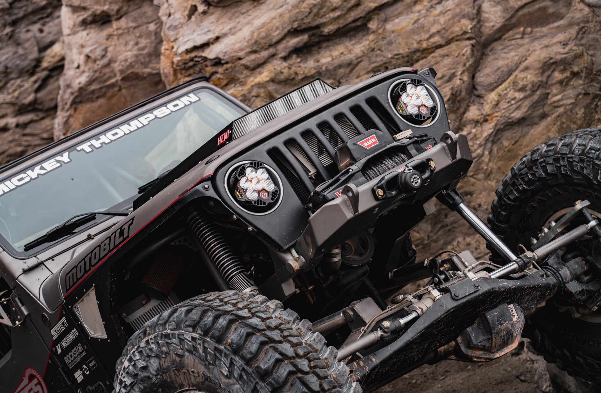 Motobilt Jeep Wrangler TJ / LJ / YJ Front Half Frame Kit