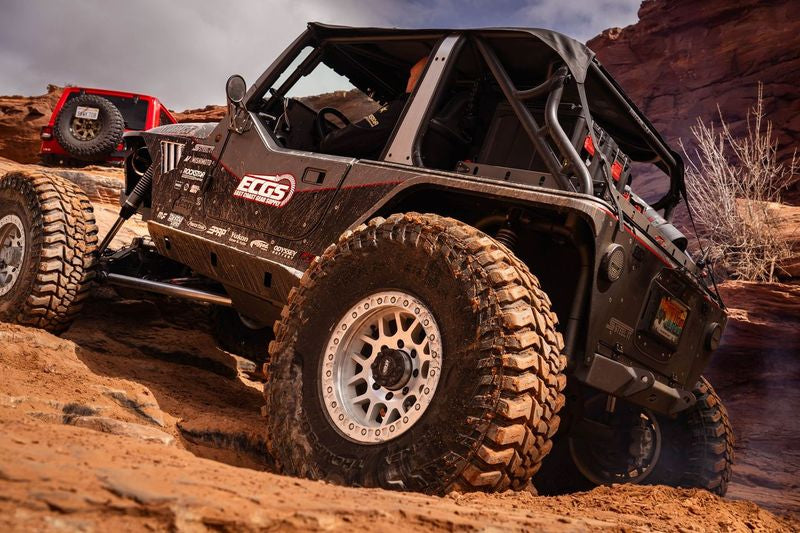 Crusher Rocker Guards with Boat Side Steps for Jeep TJ