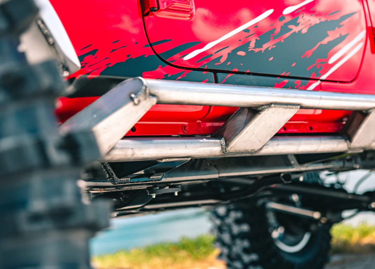 Protectores de balancines montados en el chasis para Jeep JT Gladiator