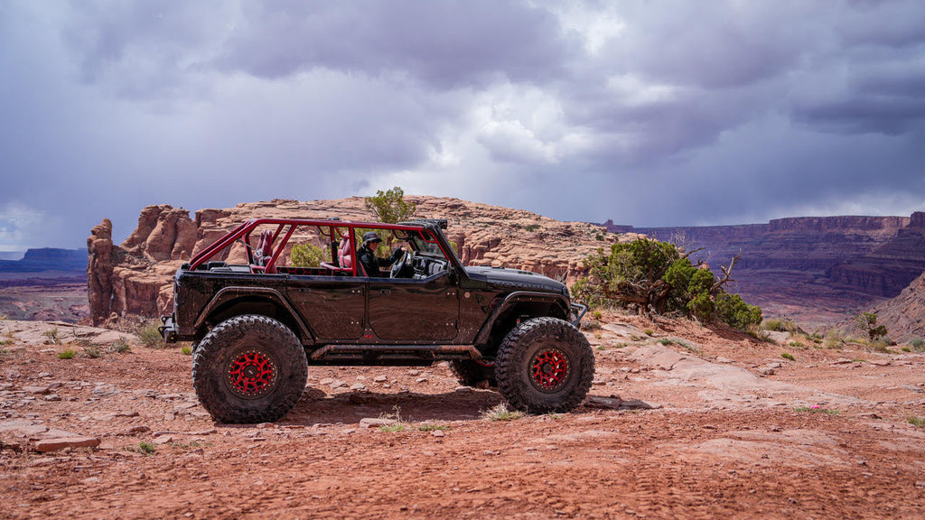 Aluminum Rear Half Doors for Jeep JL/JLU/JT