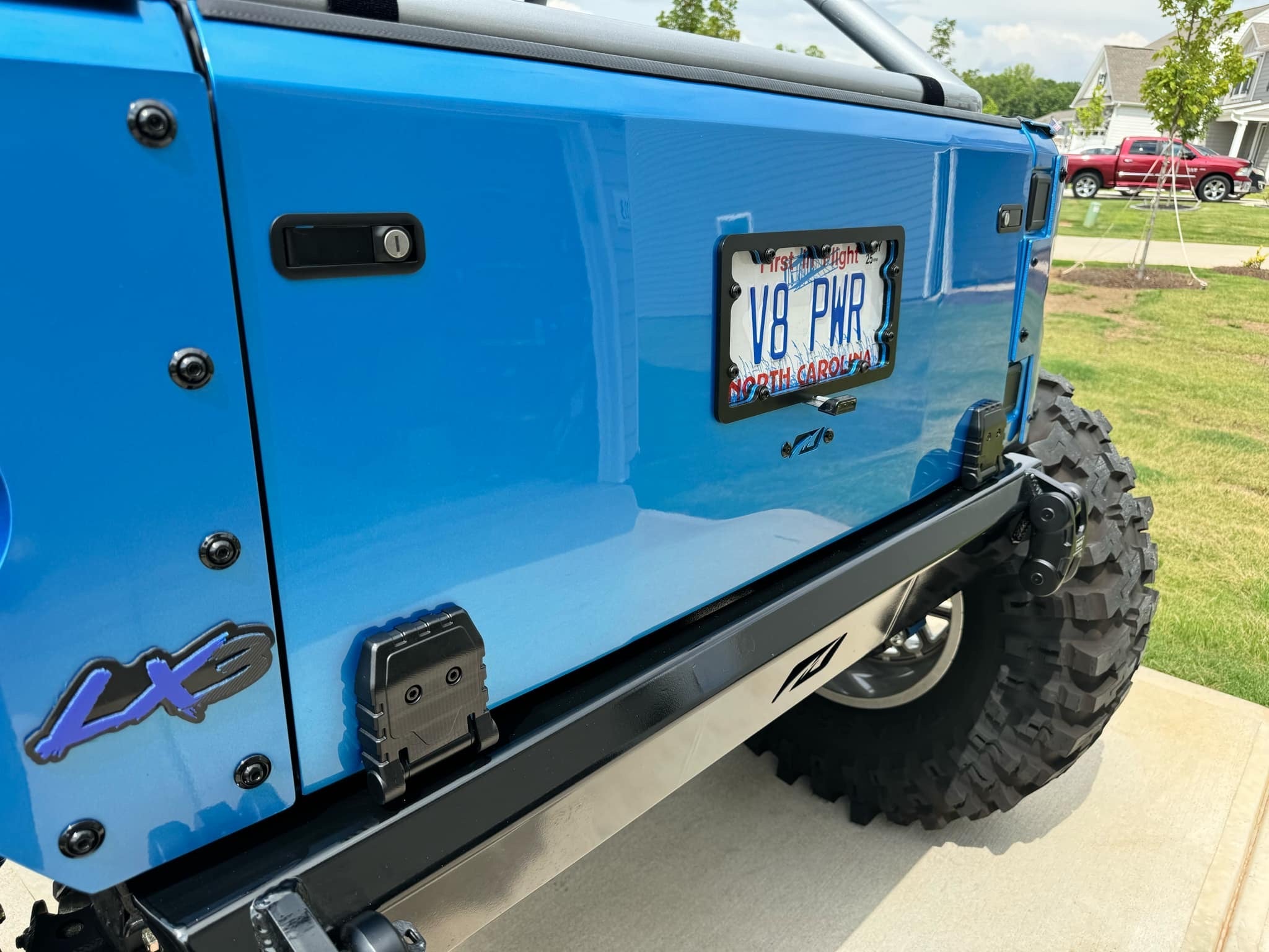 Portón trasero abatible para Jeep JK/JKU